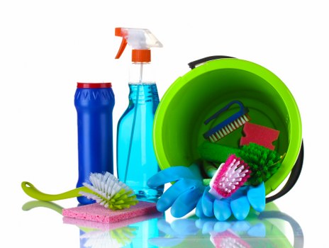 Carpet cleaning process in a move-out property before final inspection