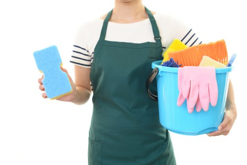 Endoftenancy Cleaners working through a detailed property cleaning task