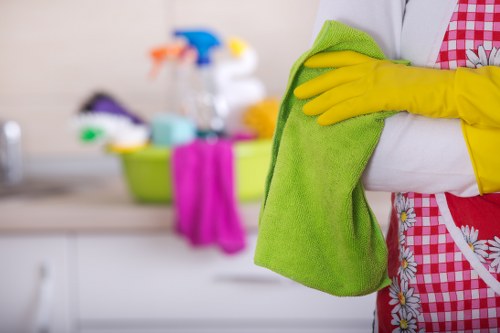 End of tenancy cleaning in a bathroom with detailed surface care