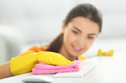 Illustration of encrypted EndofTenancy Cleaners payment processing