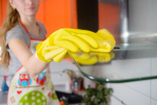 Move-out upholstery cleaning for sofas and dining chairs